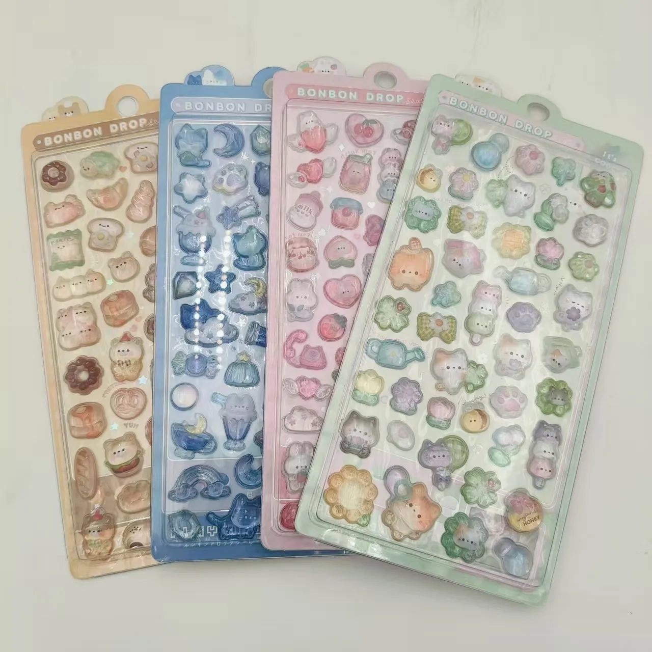 3D рельєфні дитячі наклейки готові до відправлення