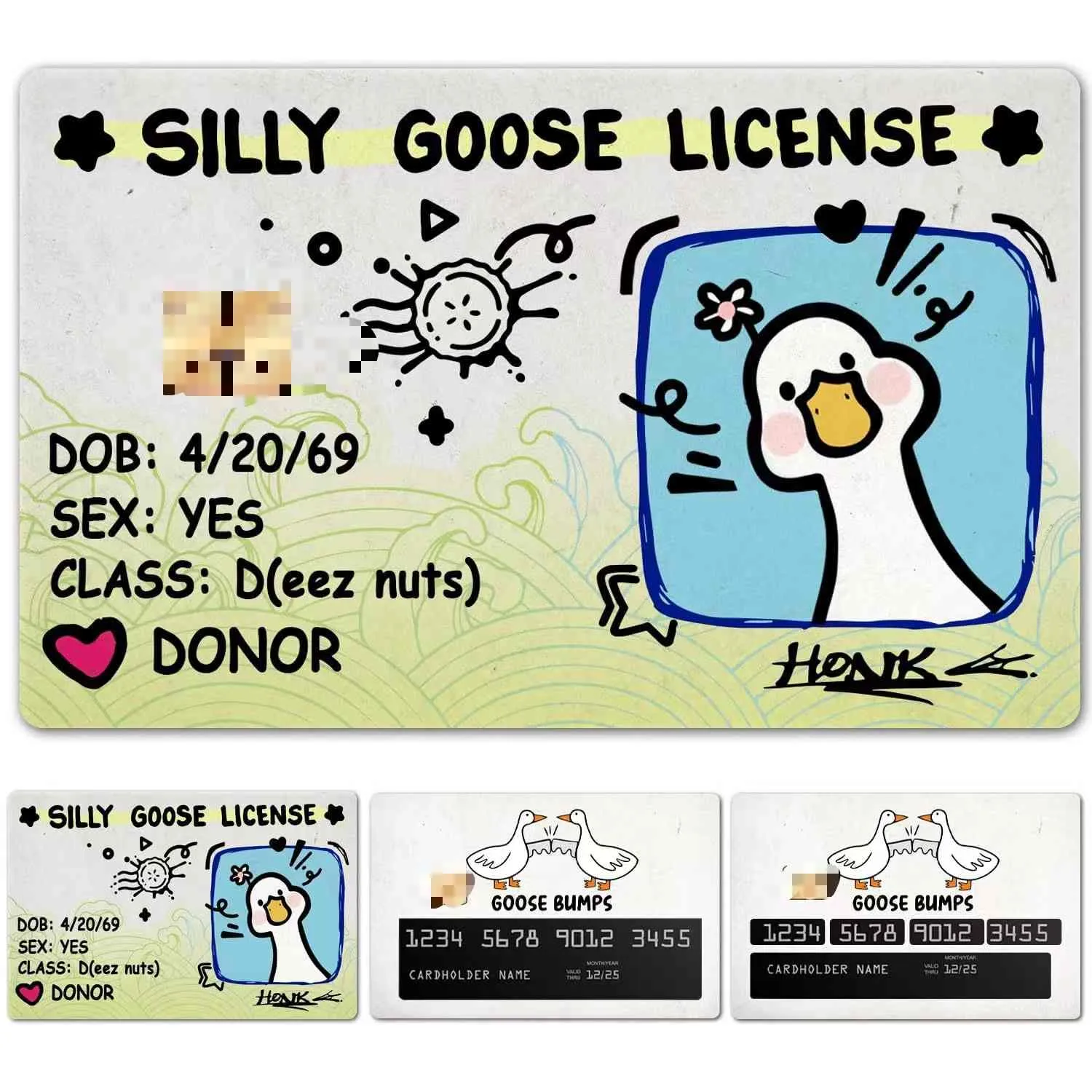 Наклейки на шкіру кредитної картки