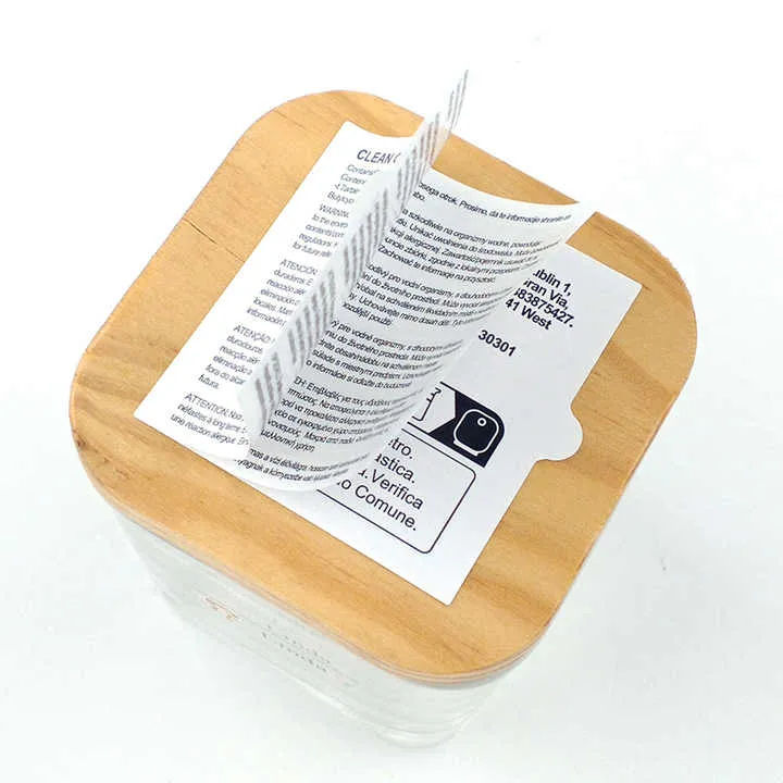 Складні етикетки для буклетів