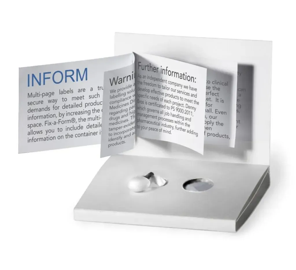 Медицина складні етикетки