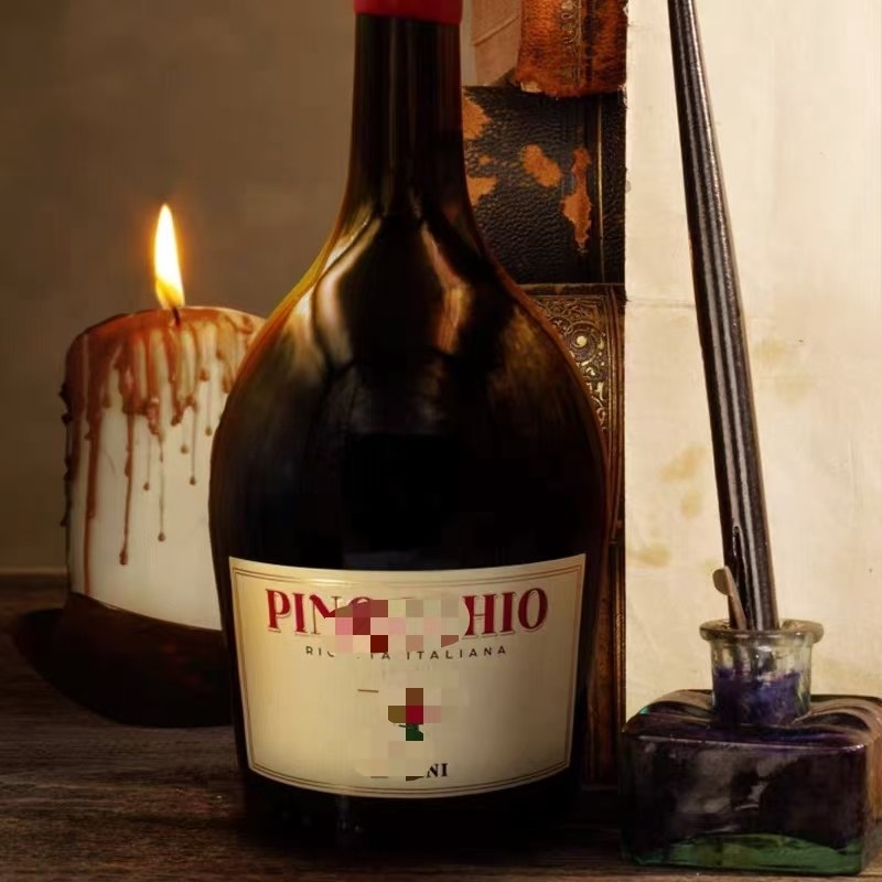 Наклейки на пляшку вина